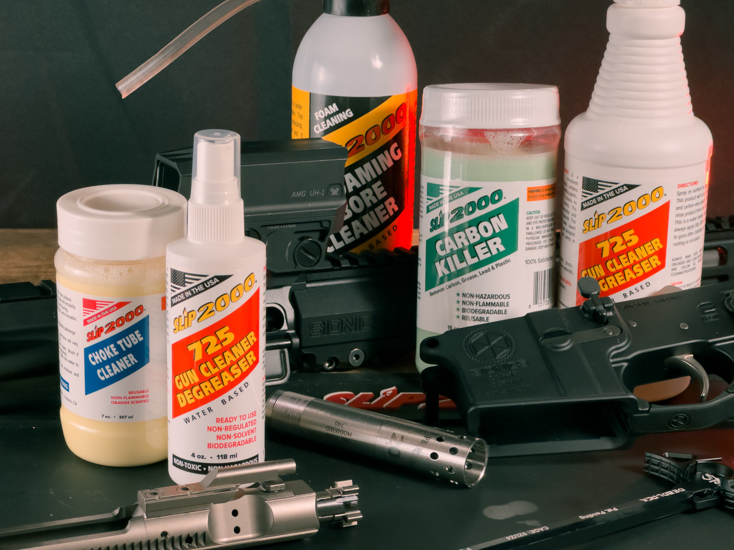 Slip 2000 Gun Cleaners : Solvent and VOC Free Firearm Cleaners Slip 2000 Gun Cleaners : Solvent and VOC Free Firearm Cleaners