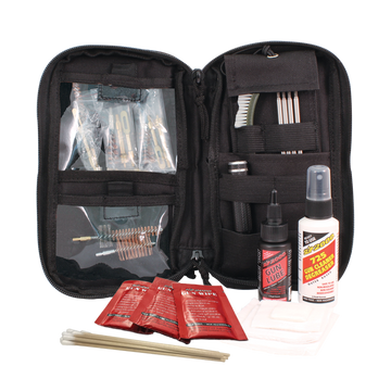 Tactical Cleaning Kit - 3 Gun - .22 / .223 / .357 / .38 / 9mm / .40 Cal / 12 Gauge