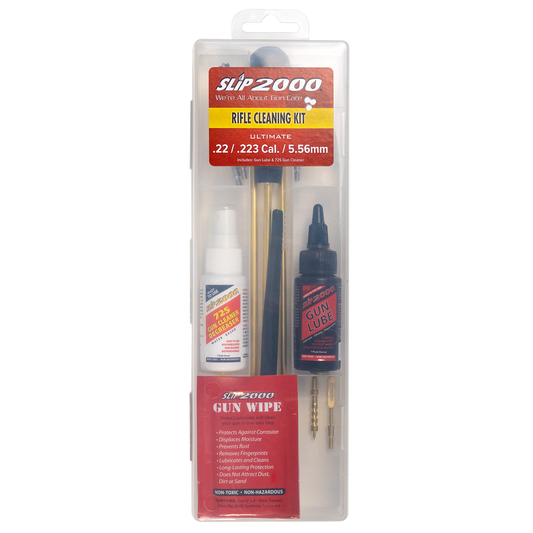 Ultimate Rifle/Pistol Cleaning Box Kit - .22 / .223 Cal / 5.56mm