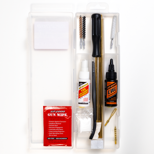 Extreme Rifle/Pistol Cleaning Box Kit - .22 / .223 Cal / 5.56mm