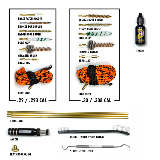 Deluxe AR Rifle Combo Cleaning Kit - AR-15 & AR-10