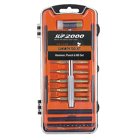 Deluxe Gunsmith Tool Kit - Hammer, Punch, and Bit Set