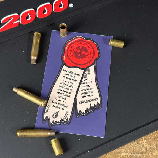40k Purity Seal Sticker
