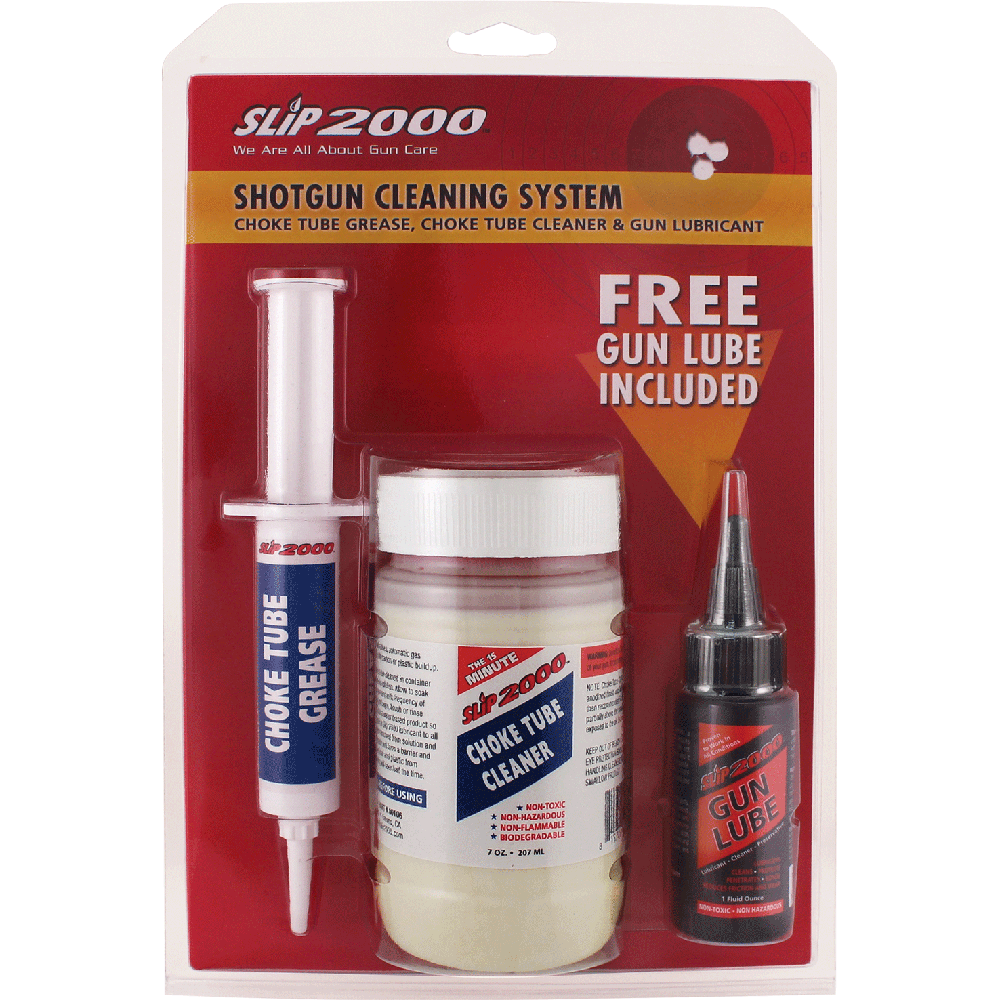 Slip 2000 Shotgun Cleanin System : CT Grease, CT Cleaner, & Gun Lube Slip 2000 Shotgun Cleanin System : CT Grease, CT Cleaner, & Gun Lube