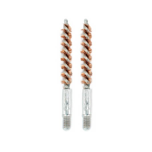 .22 / .223 Cal / 5.56mm Bronze Pistol Brush - 2 Pack