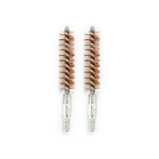 .30 / .308 Cal 7.62mm Bronze Pistol Brush - 2 Pack