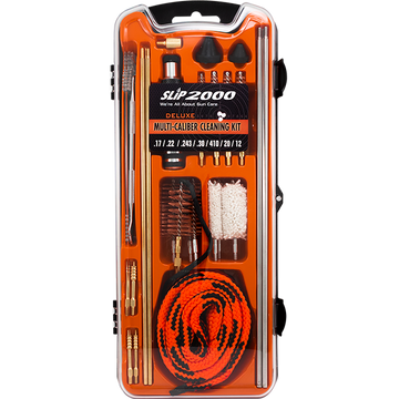 Deluxe Multi-Caliber Cleaning Kit - .17 / .22 / .243 / .25 / .30 Cal / .410 / 20 / 12 Gauge