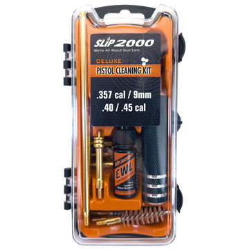 Deluxe Pistol Cleaning Kit - .357 / .38 / 9mm / .40 / .45 Cal