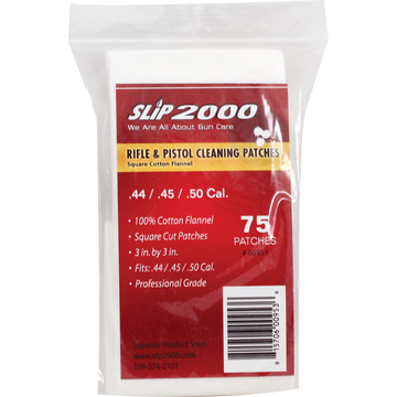 3" Square Cleaning Patches - .44 / .45 / .50 Cal