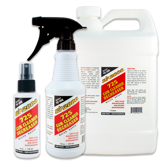725 Gun Cleaner: Breaks Down Carbon, Grease, and Grime