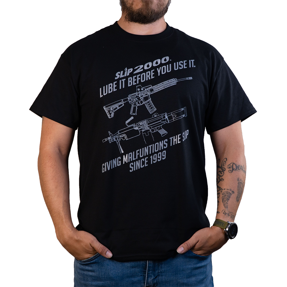 Diagonal 2 Rifles T-Shirt