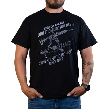 Diagonal 2 Rifles T-Shirt