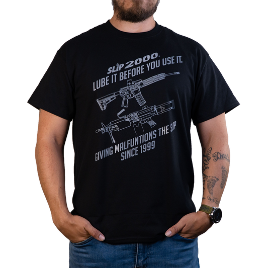 Diagonal 2 Rifles T-Shirt