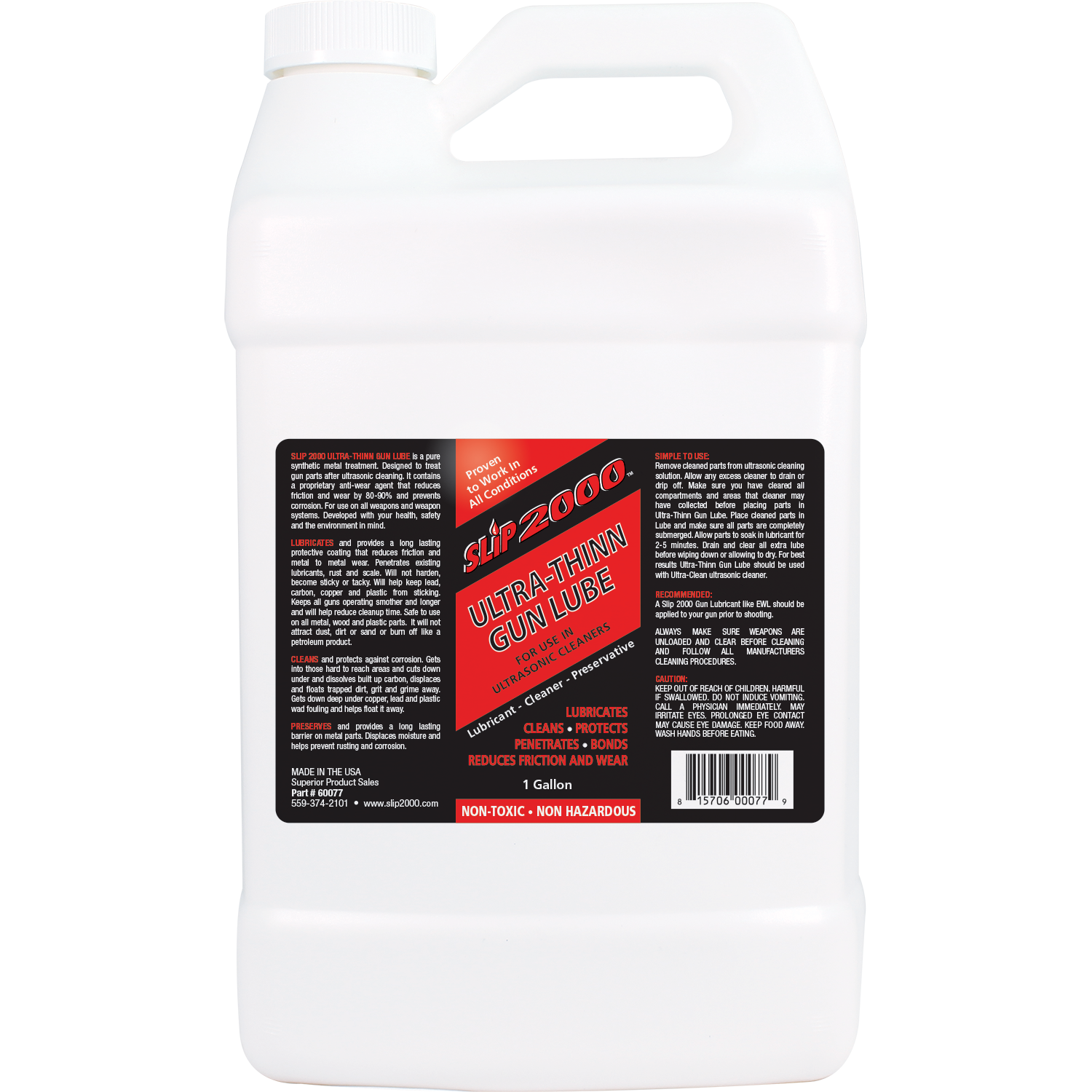 Slip 2000 Ultra-Thinn | For Use in Ultrasonic Cleaners Slip 2000 Ultra-Thinn | For Use in Ultrasonic Cleaners