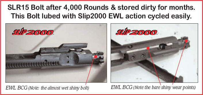 Side by Side Review of Slip 2000 EWL and CLP