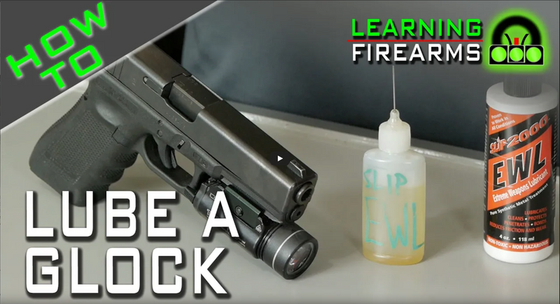 Patrol Tactical show us how to properly lube a Glock Gen 4 pistol