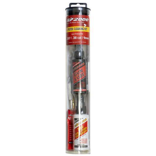 LIMITED STOCK - Ultimate Pistol Cleaning Tube - .357 / .38 Cal / 9mm