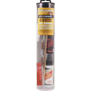 Rookie Rifle Cleaning Kit - .22 / .223 Cal / 5.56mm & .30 / .308 Cal / 7.62mm