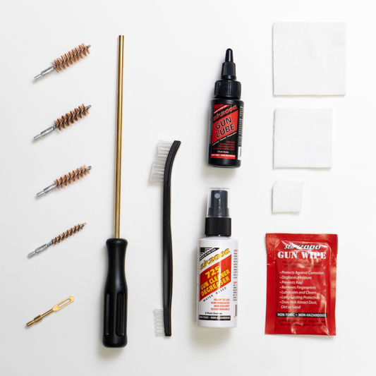 Rookie Pistol Cleaning Kit - .22 / .357 / 9mm / .40 / .45