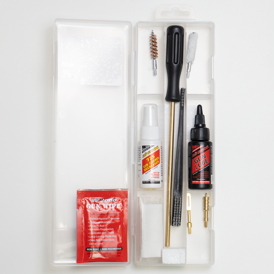 Ultimate Pistol Cleaning Box Kit - .357 / .38 Cal / 9mm