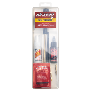 Ultimate Pistol Cleaning Box Kit - .357 / .38 Cal / 9mm