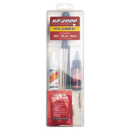 Ultimate Pistol Cleaning Box Kit - .357 / .38 Cal / 9mm