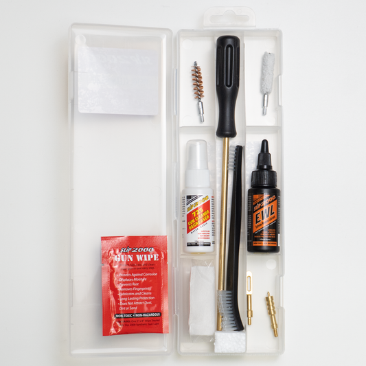 Extreme Pistol Cleaning Box Kit - .357 / .38 cal / 9mm
