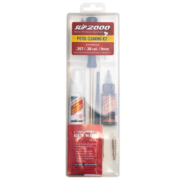 Extreme Pistol Cleaning Box Kit - .357 / .38 cal / 9mm