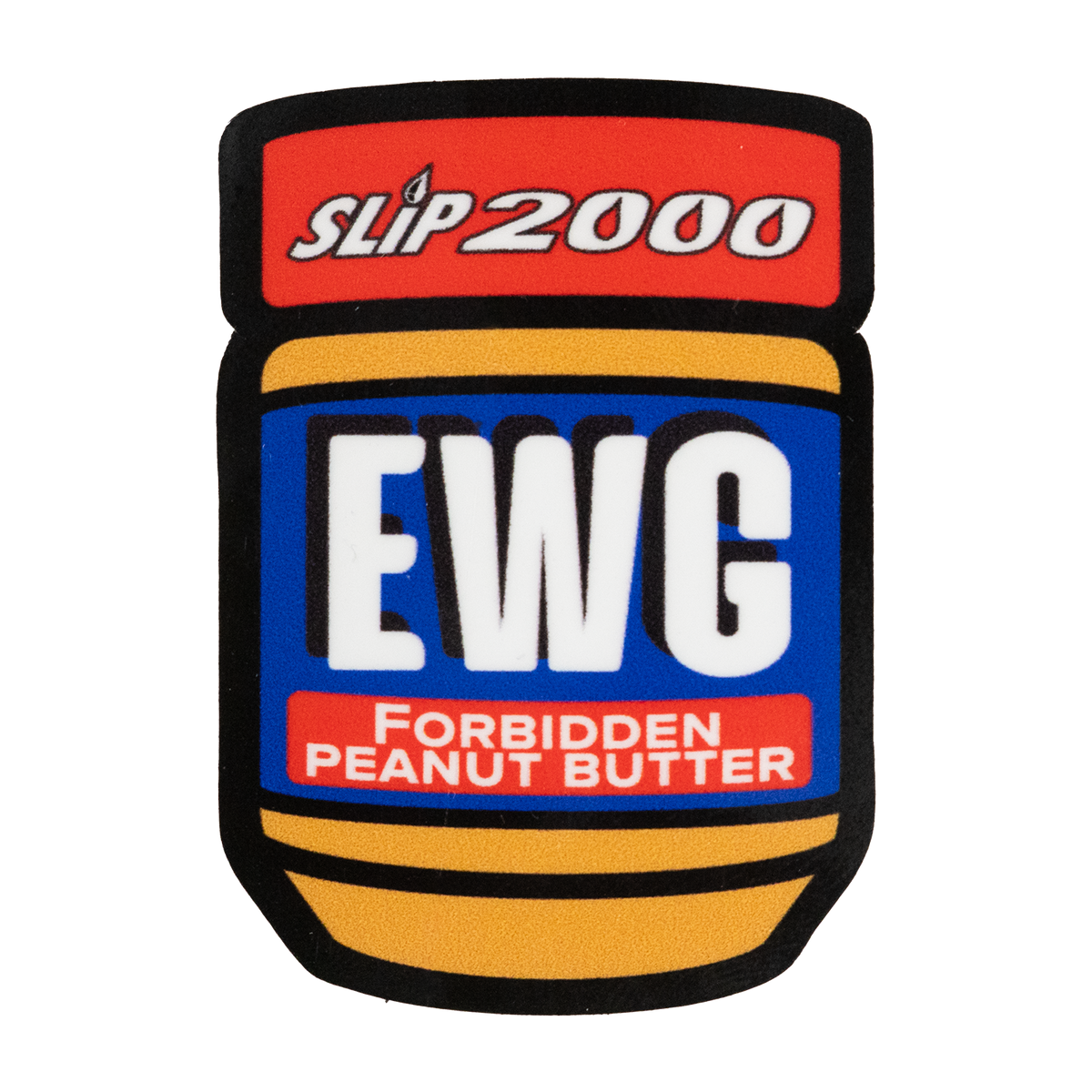 EWG Forbidden Peanut Butter Sticker | Slip 2000