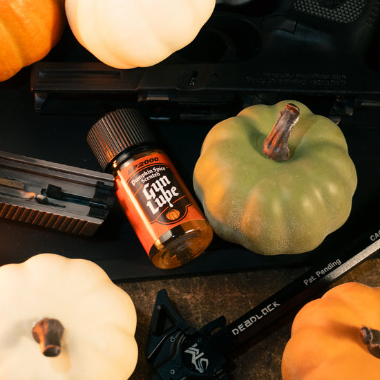 Pumpkin Spice Gun Lube - 1oz Slip 2000 Pumpkin Spice Gun Lube - 1oz Slip 2000