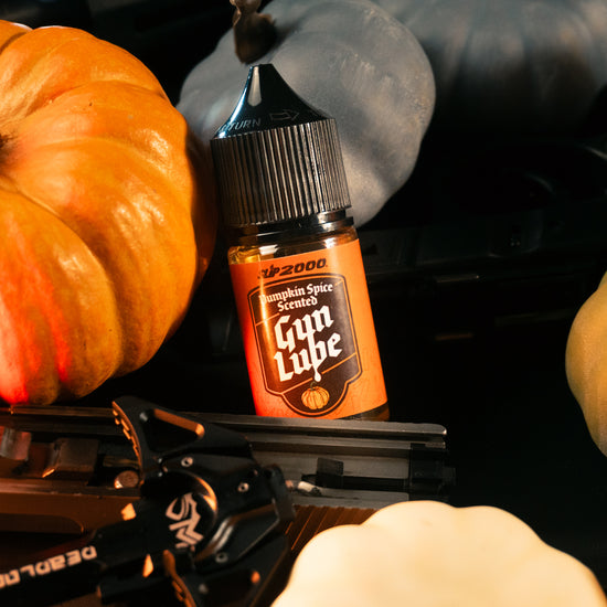 Pumpkin Spice Gun Lube - 1oz Slip 2000 Pumpkin Spice Gun Lube - 1oz Slip 2000