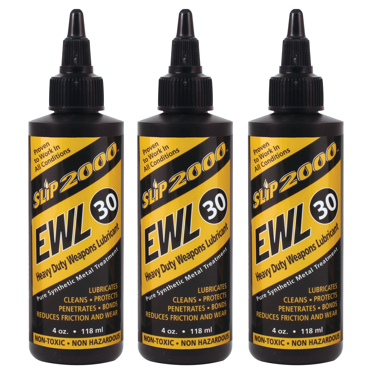 Slip 2000 EWL30 3 pack : 30wt gun lubricant for high round counts