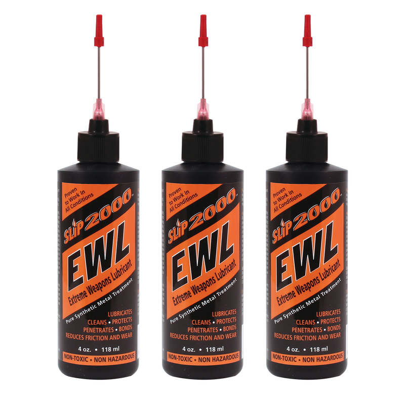 4oz. Empty EWL Bottles with Metal Needle Tips - 3 Pack