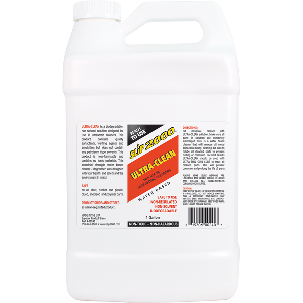 Slip 2000 Ultra-Clean : For use in ultrasonic cleaners